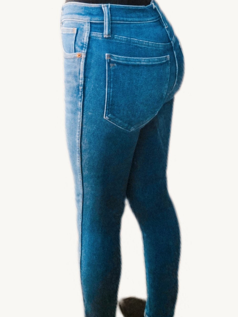 Madewell High-Rise Skinny Jeans in Medium Blue Wash
